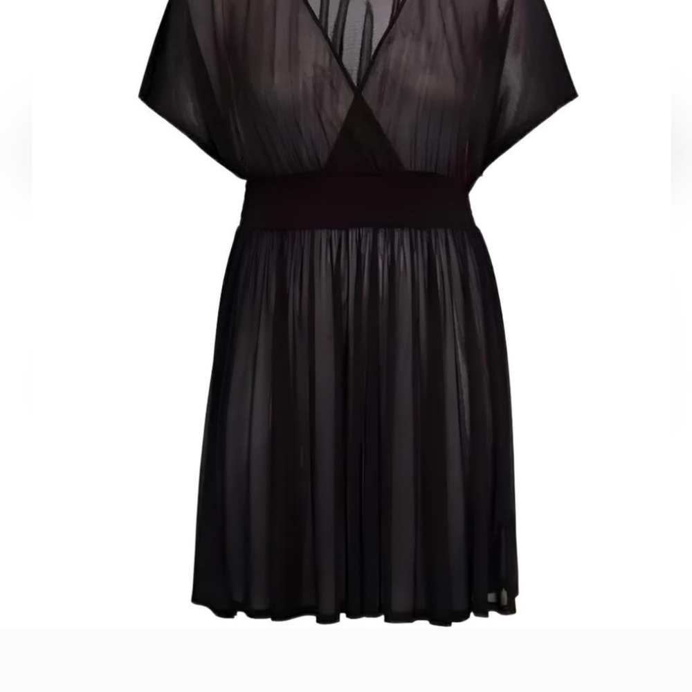 Torrid Black Mesh Dress